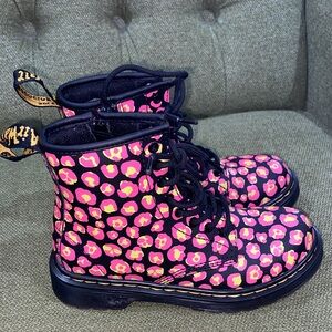 Girls Dr Martens combat boots